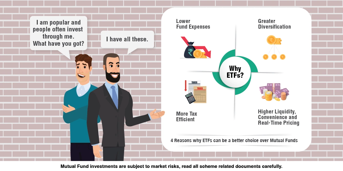 What are the benefits of ETFs
