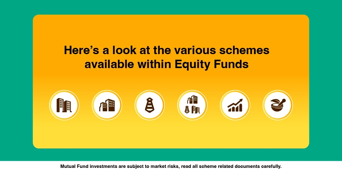 Are there different kinds of equity funds available