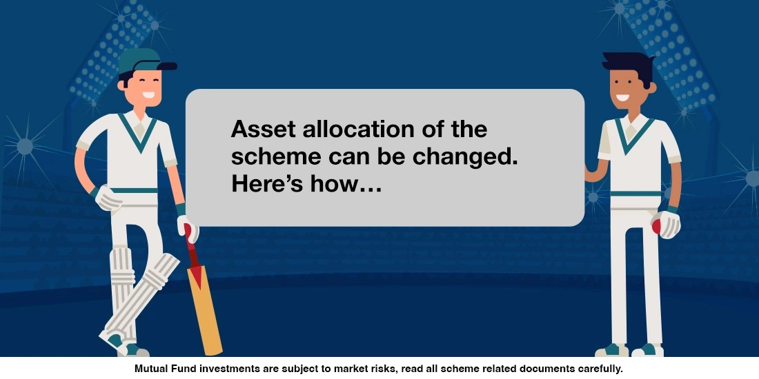 Can a Mutual Fund change the asset allocation while deploying funds of investors