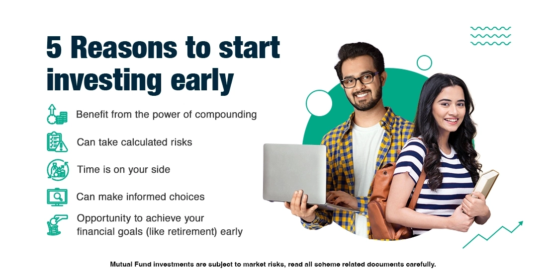 Five reasons to start investing at an early age