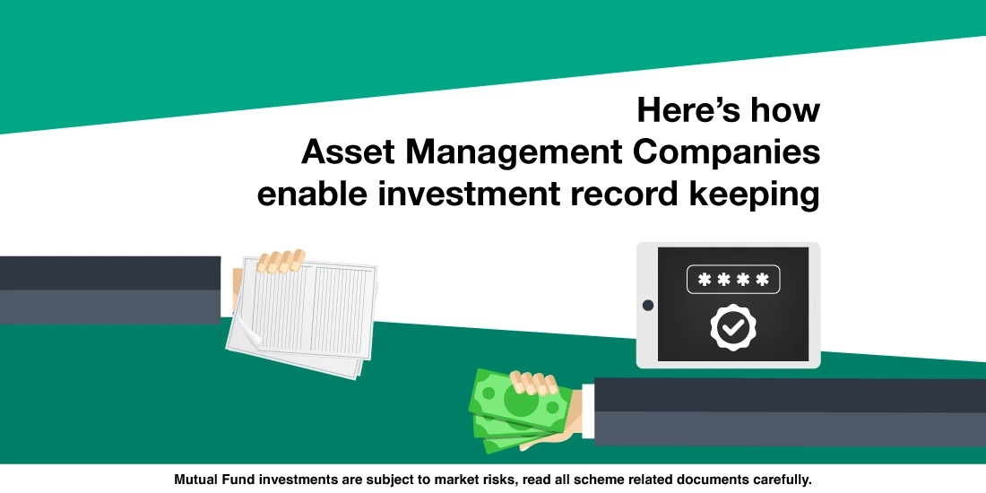 Who keeps a record of my investments