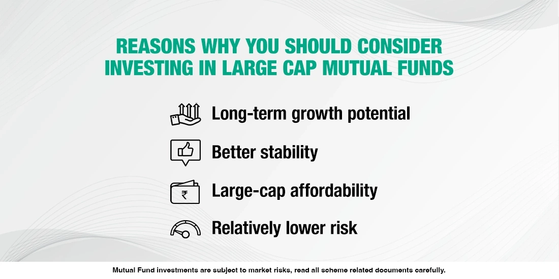 Why you should consider investing in Large Cap Funds