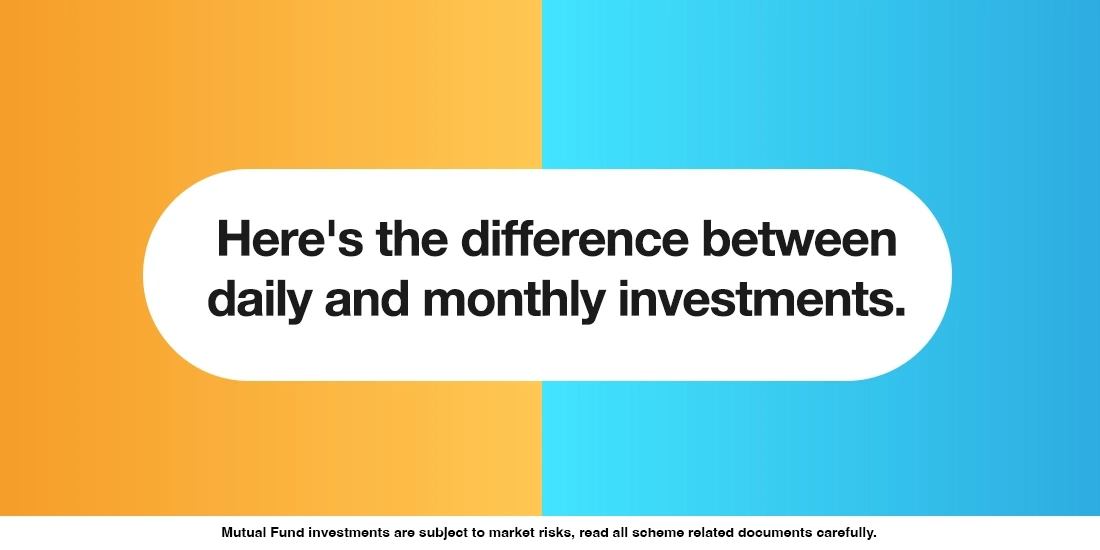 Should one invest daily in a Mutual Fund