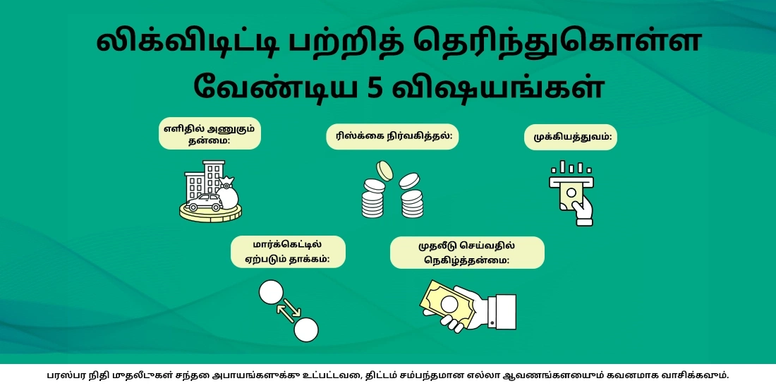மியூச்சுவல் ஃபண்டில் லிக்விடிட்டி என்பது என்ன?