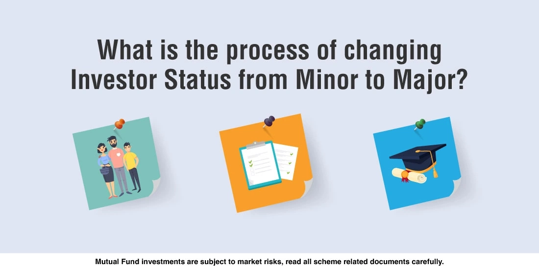 What is the process of changing Investor Status from Minor to Major