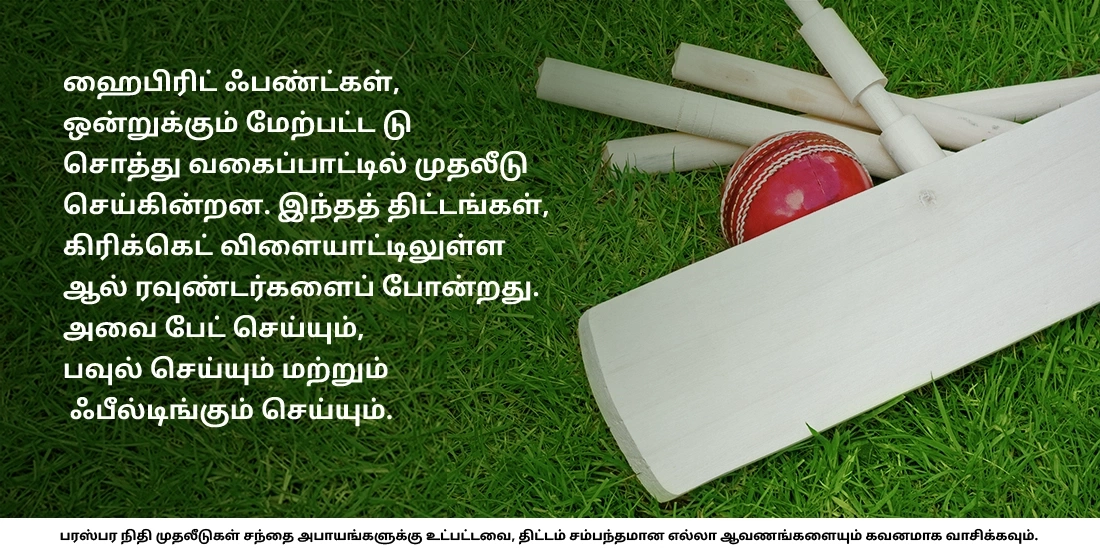 ஒரு மியூச்சுவல் ஃபண்டு திட்டத்தின் மூலம் பல்வேறு அசெட் பிரிவுகளில் முதலீடு செய்ய முடியுமா?