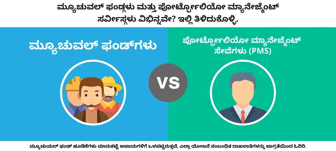 ಪೋರ್ಟ್ಫೋಲಿಯೋ ನಿರ್ವಹಣೆ ಸ್ಕೀಮ್ಗಳಿಗಿಂತ ಮ್ಯೂಚುವಲ್ ಫಂಡ್ಗಳು ಹೇಗೆ ವಿಭಿನ್ನವಾಗಿವೆ?