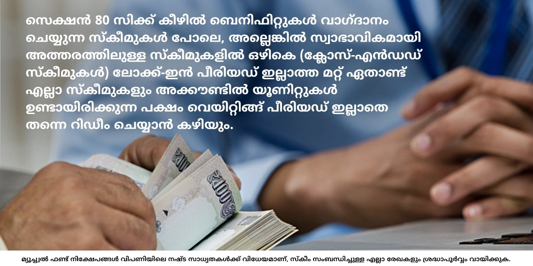 മ്യൂച്വല് ഫണ്ടുകളില് എത്ര വേഗം എനിക്ക് പണം പിന്വലിക്കാന് കഴിയും?