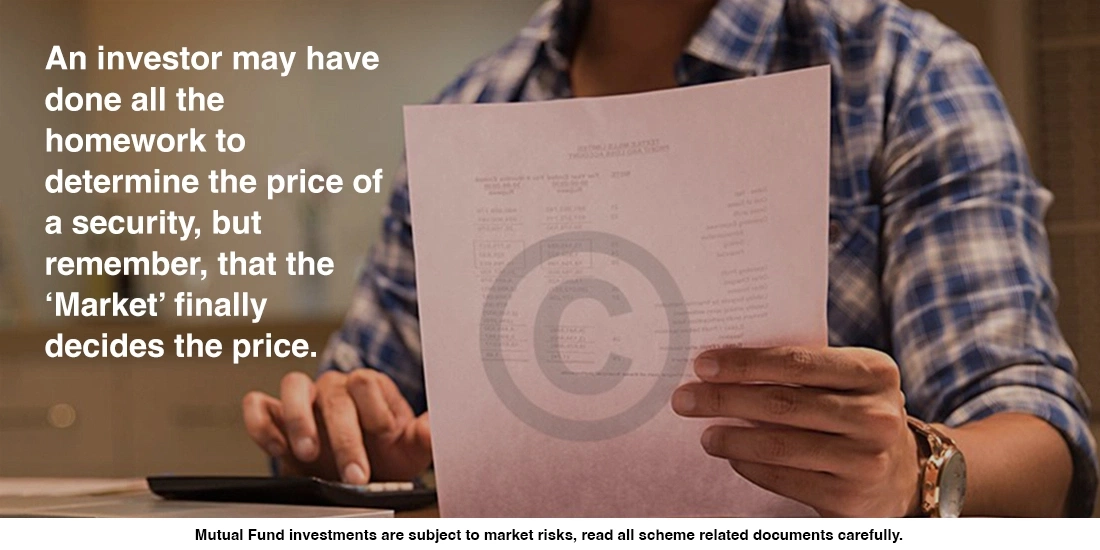 Then why does the disclaimer say Mutual Funds are subject to market risk