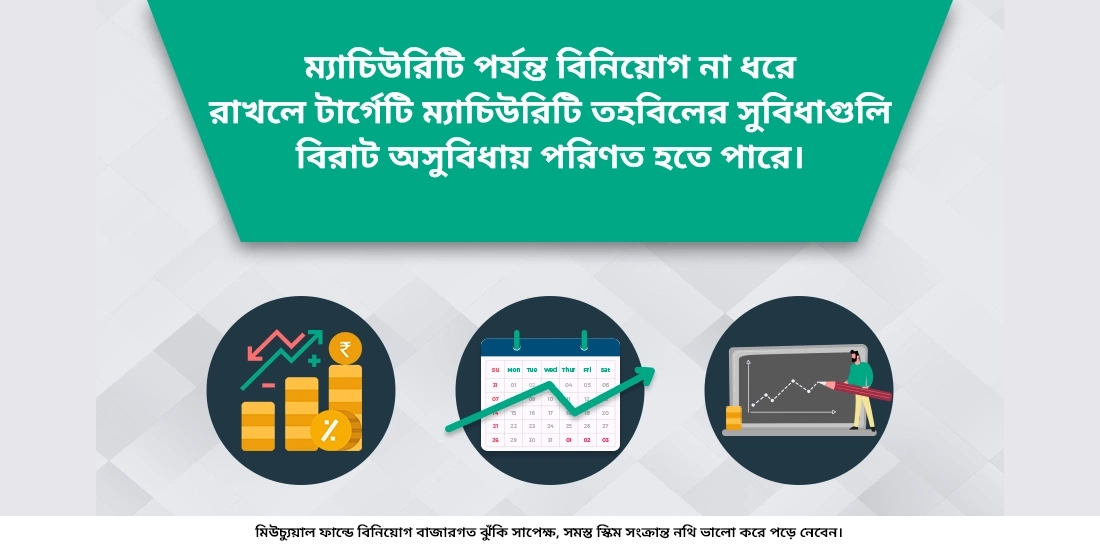 টার্গেট ম্যাচিউরিটি তহবিলে বিনিয়োগের অসুবিধাগুলি কী কী?
