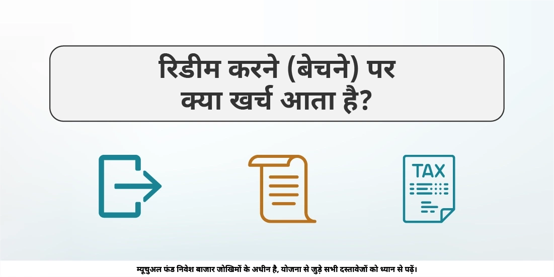 म्यूचुअल फंड के यूनिट्स रिडीम करने पर क्या खर्च आता है?