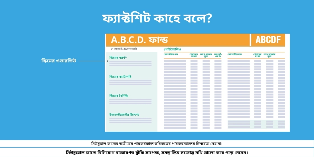 ফ্যাক্টশিট কী?