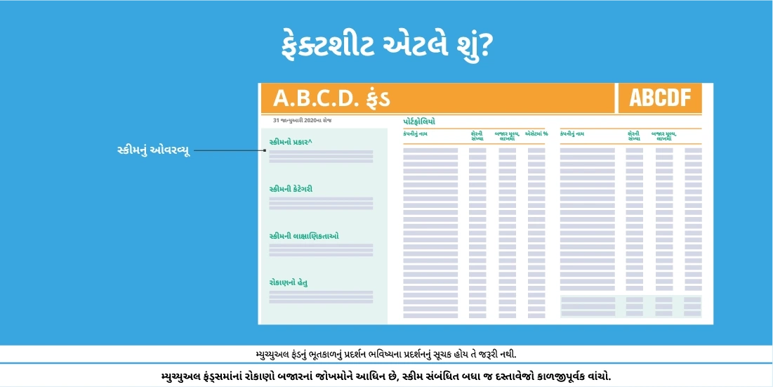 ફેક્ટશીટ શું છે?