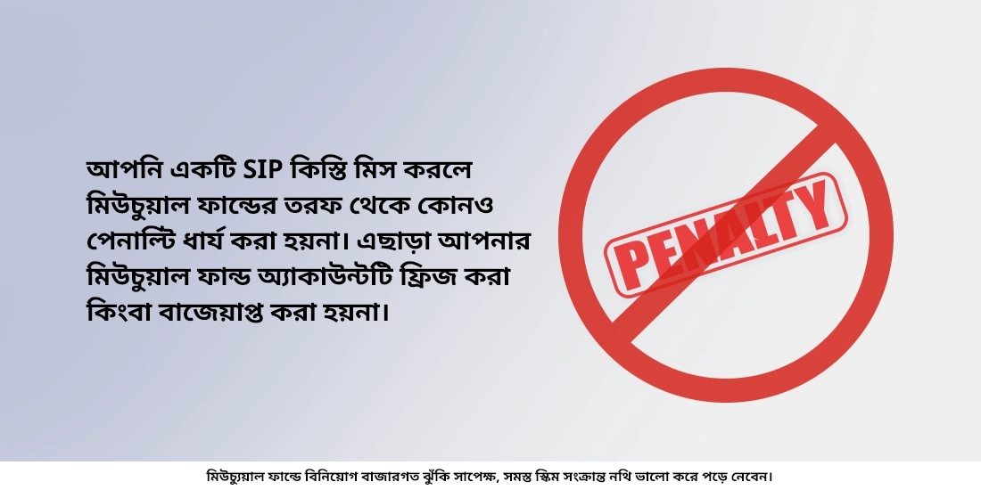 যদি দুই বা তার বেশি কিস্তি মিস করা হয় তাহলে মিউচুয়াল ফান্ড কি করবে?