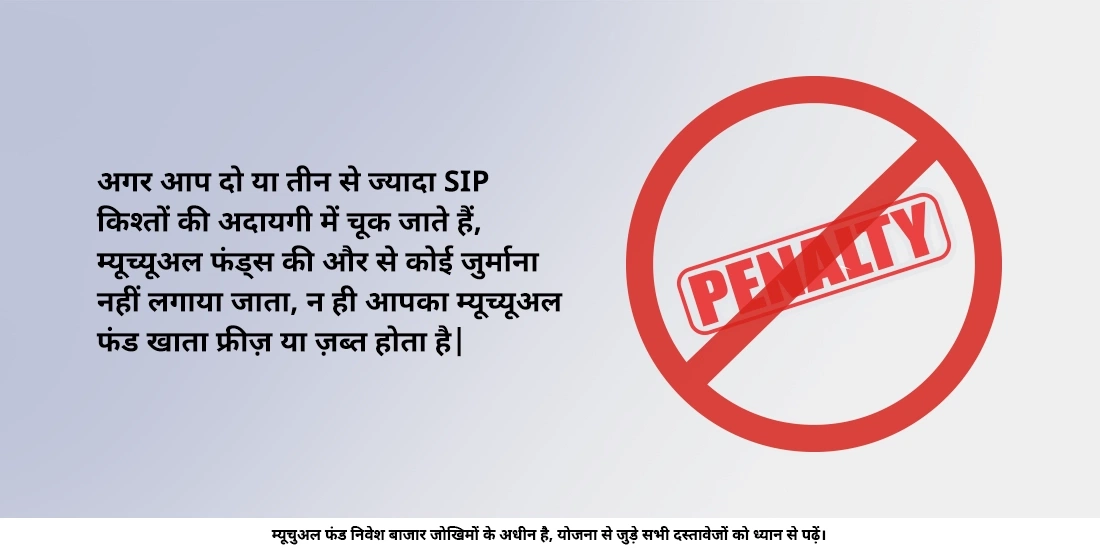 अगर दो से ज़्यादा किश्तें भरना चूक जाएं, तो म्यूचुअल फंड्स क्या करेंगे?