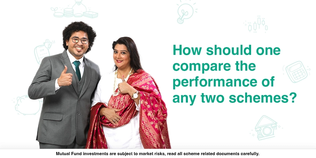 How should one compare the performance of any two scheme