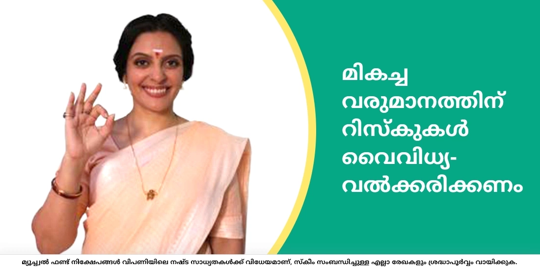 മികച്ച വരുമാനത്തിന് റിസ്കുകള് വൈവിധ്യവല്ക്കരിക്കണം