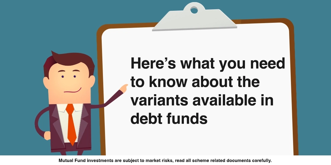What are the various type of debt funds