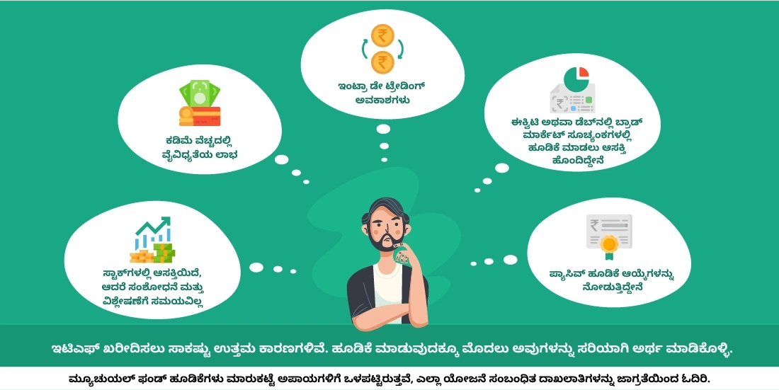 ಇಟಿಎಫ್‌ಗಳಲ್ಲಿ ಯಾಕೆ ನೀವು ಹೂಡಿಕೆ ಮಾಡಬೇಕು?